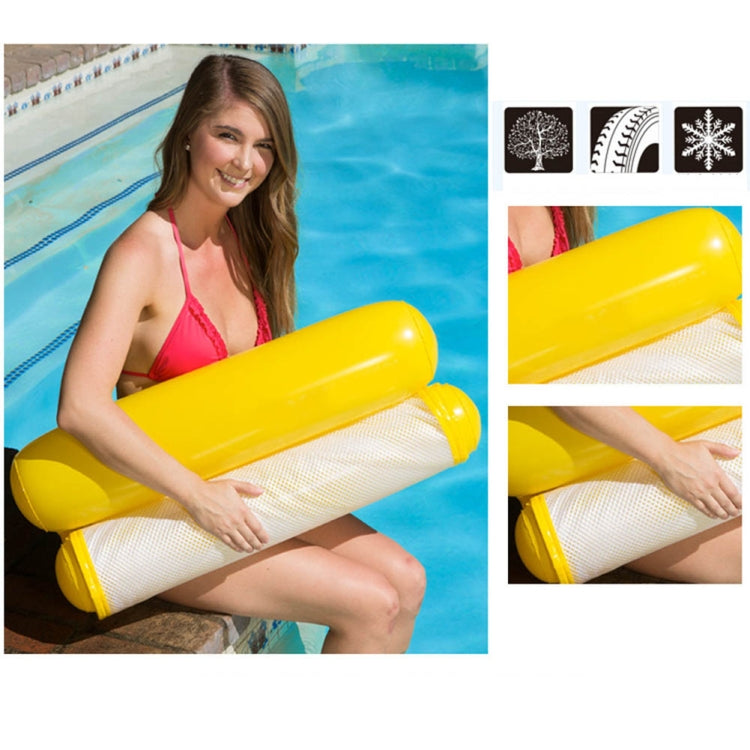 Foldable Double-purpose Backrest Float Hammock with Net, Size:120 x 75cm(Yellow), Size:120 x 75cm(Orange), Size:120 x 75cm(Cherry Blossoms Pink)