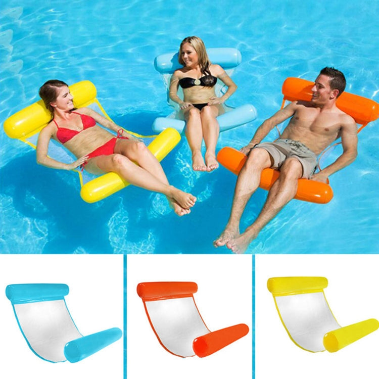 Foldable Double-purpose Backrest Float Hammock with Net, Size:120 x 75cm(Yellow), Size:120 x 75cm(Orange), Size:120 x 75cm(Cherry Blossoms Pink)