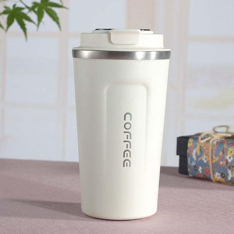 Smart Version Double Stainless steel 304 Coffee Mug Car Thermos Mug Travel Thermo Cup, 380ml Pink, 380ml White, 380ml Black, 380ml Green, 380ml Blue, 510ml White, 510ml Black, 510ml Green, 510ml Blue, 510ml Pink