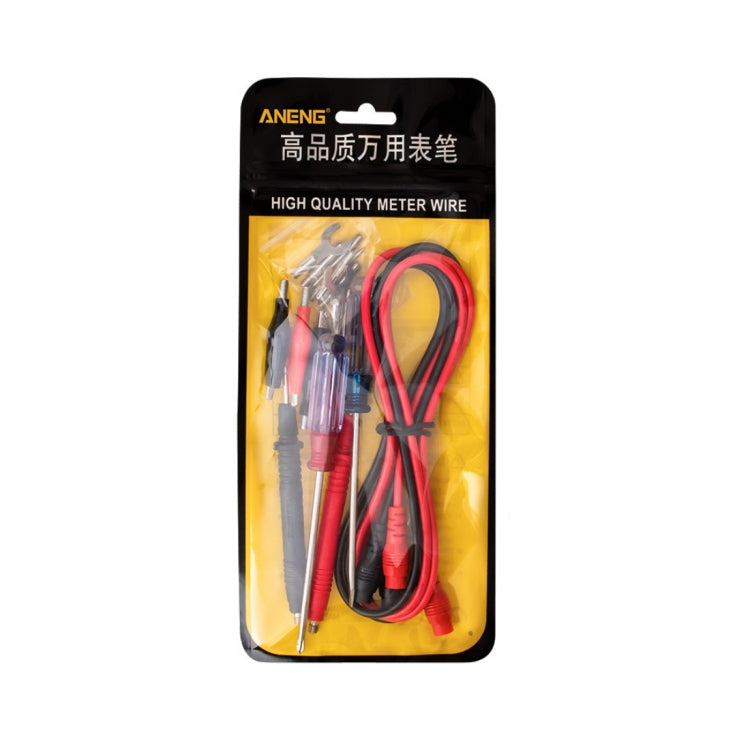 ANENG PT1020+ Multimeter Table Pen Multifunctional Interchangeable Needle Table Pen Electronic Repair Tool Kits, 18 in 1
