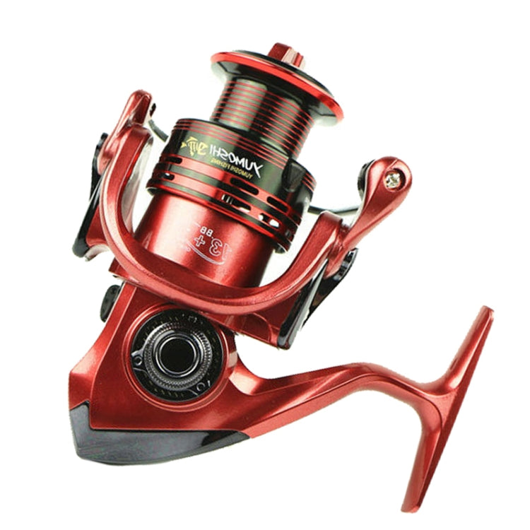 YUMOSHI XF5000 Full Metal Swing Arm Metal Head Fishing Reel(Red)