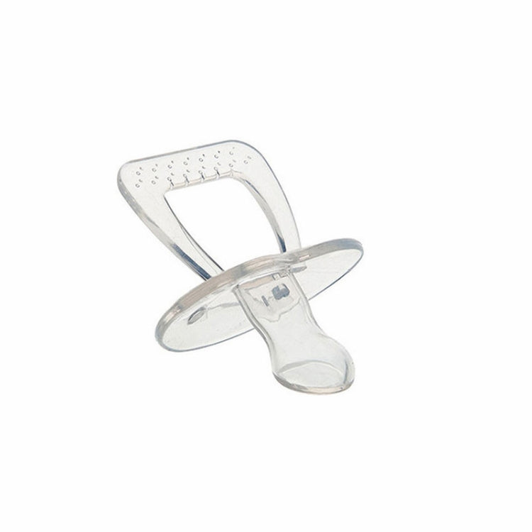Baby Products Full Silicone Round Head Thumb Transparent Pacifier, Thumb, Round Head