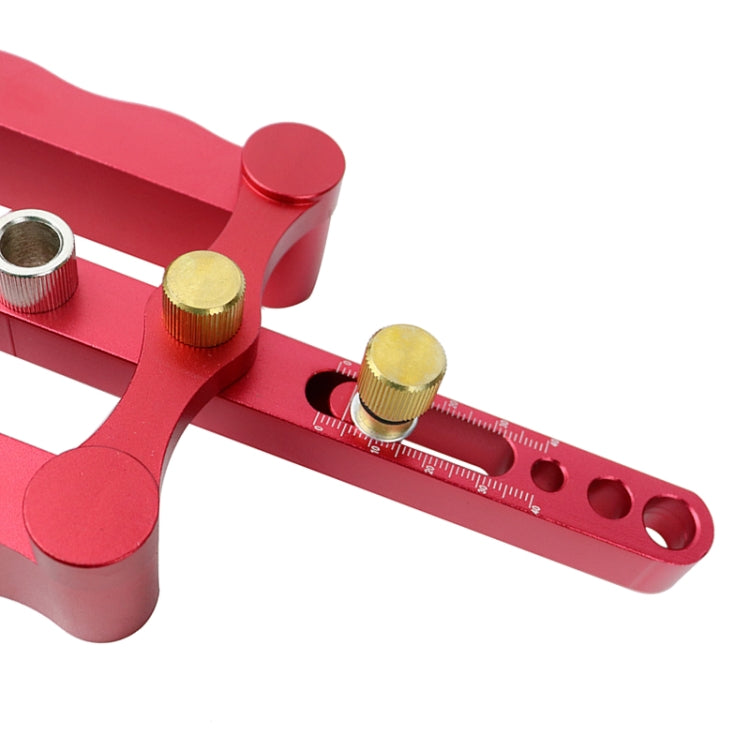 Woodworking Punching Locator Vertical Triple Hole Straight Hole Opener Dowel