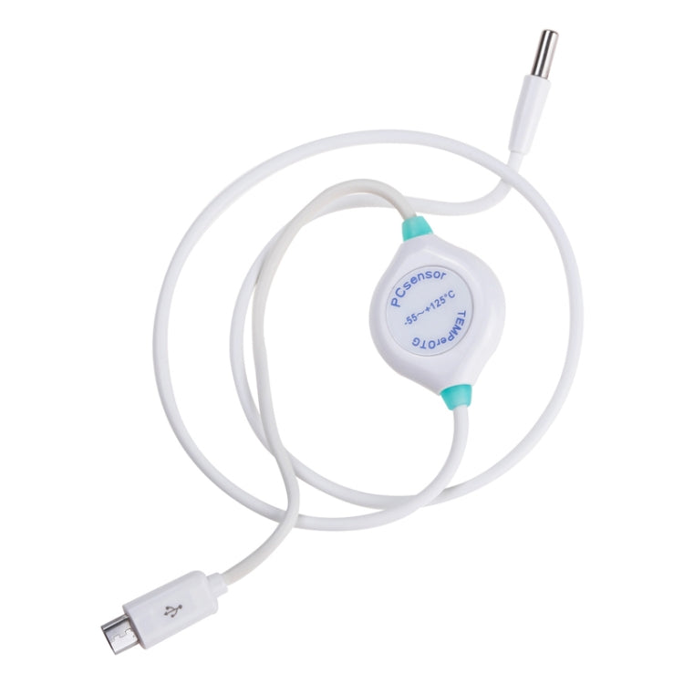 Pcsensor Milk Powder Fish Tank Temperature Detection USB Mobile Phone Probe Thermometer(Micro)
