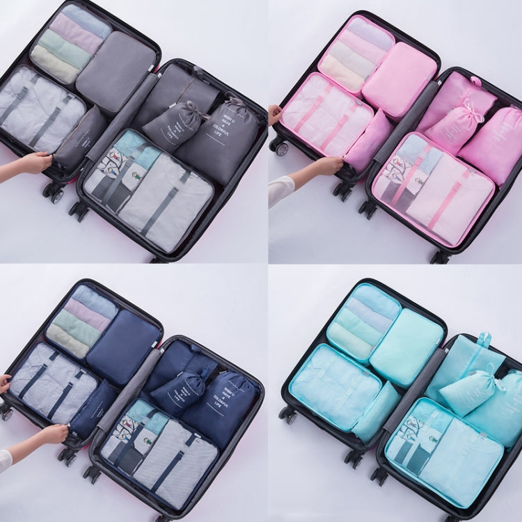 Travel Storage Bag Set Folding Storage Bag, 8 In 1 Toiletry Bag, 9 In 1 Cosmetic Bag, 9 In 1 Toiletry Bag