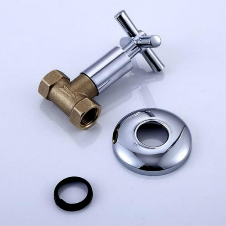 Tap Water Switching Valve Water Pipe Main Gate 4 Points Inner Wire Tooth Copper Submerged Valve(72-0004)