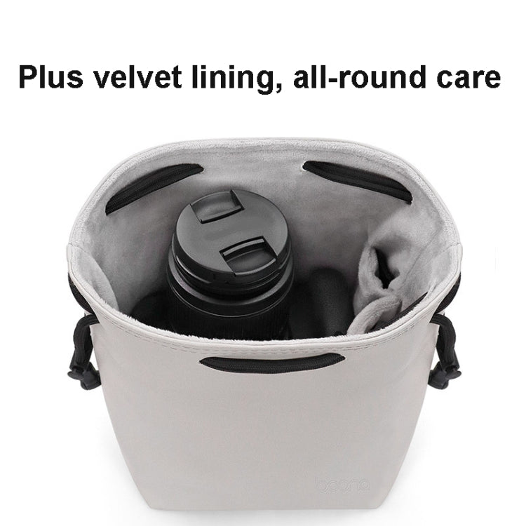 Baona Camera Bag Lens Drawstring Pouch, Small, Medium, Large