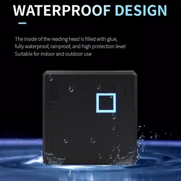 Access Control Controller Board Waterproof Card Reader, IC Swipe Card Reader