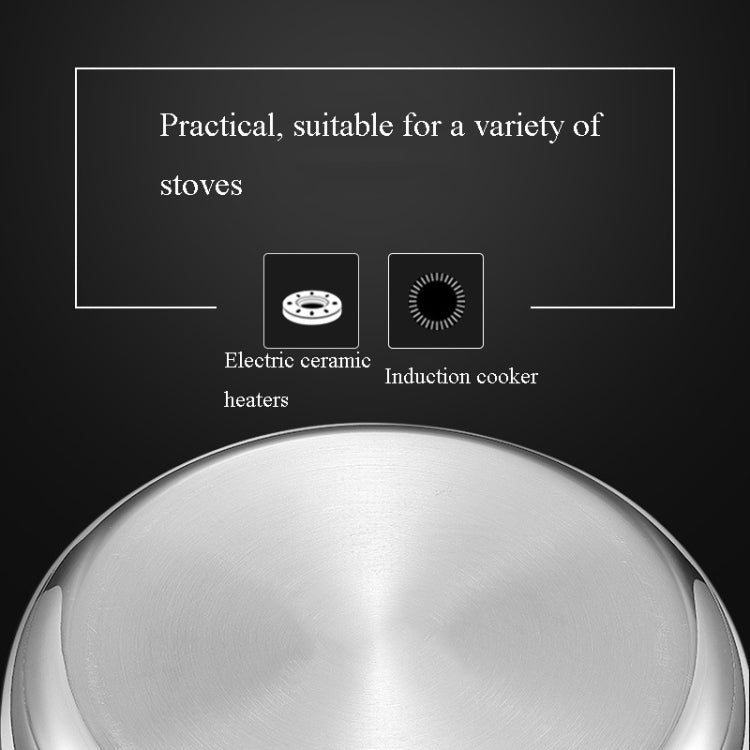 KAMJOVE Electromagnetic Tea Stove Boiling Kettle Flat Bottom Kettle 304 Stainless Steel (Accessory Non-Complete Set), Style:Accessories M160 Pot (1.0L)