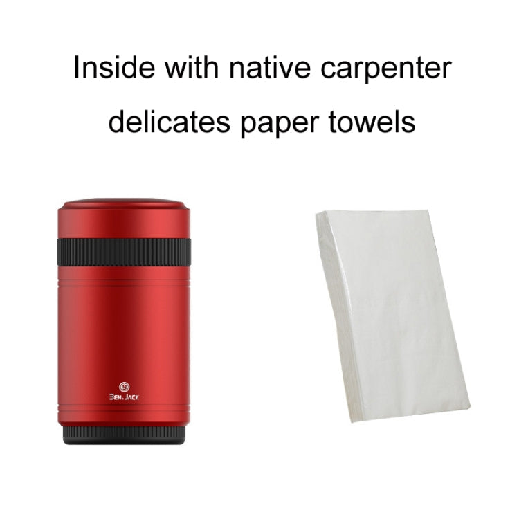 BEN.JACK Vehicle Tissue Container Multifunctional Decorative Items(Gray)