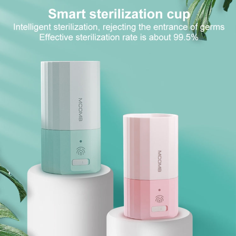 Mcomb IPX7 Waterproof USB Charging Smart Sterilization Cup(Green)