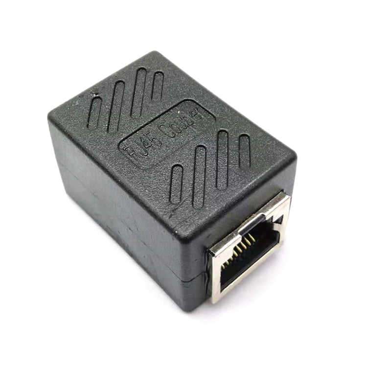 Network Straight-through Head RJ45 Network Cable Connector Butt Joint 8P8C Shielded Double-pass Head