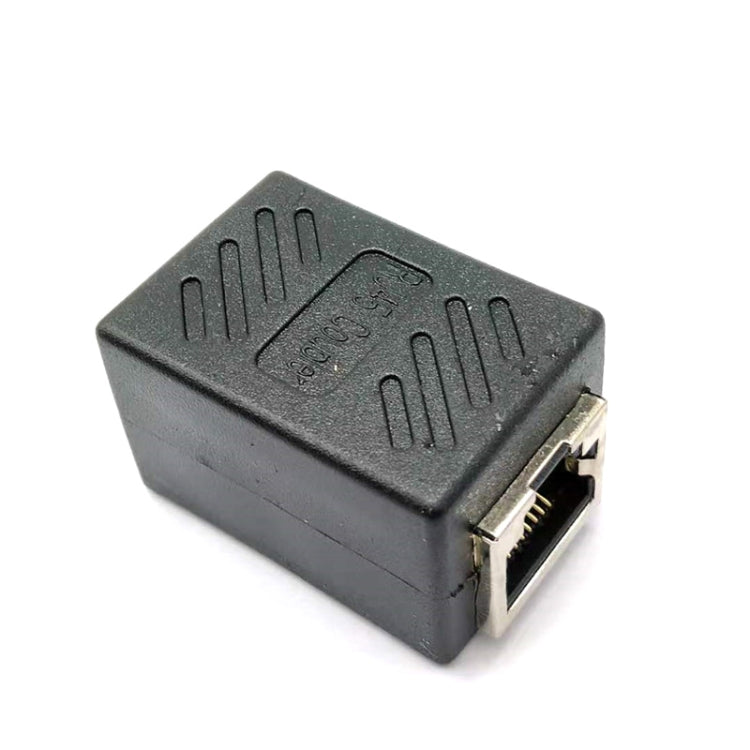 Network Straight-through Head RJ45 Network Cable Connector Butt Joint 8P8C Shielded Double-pass Head
