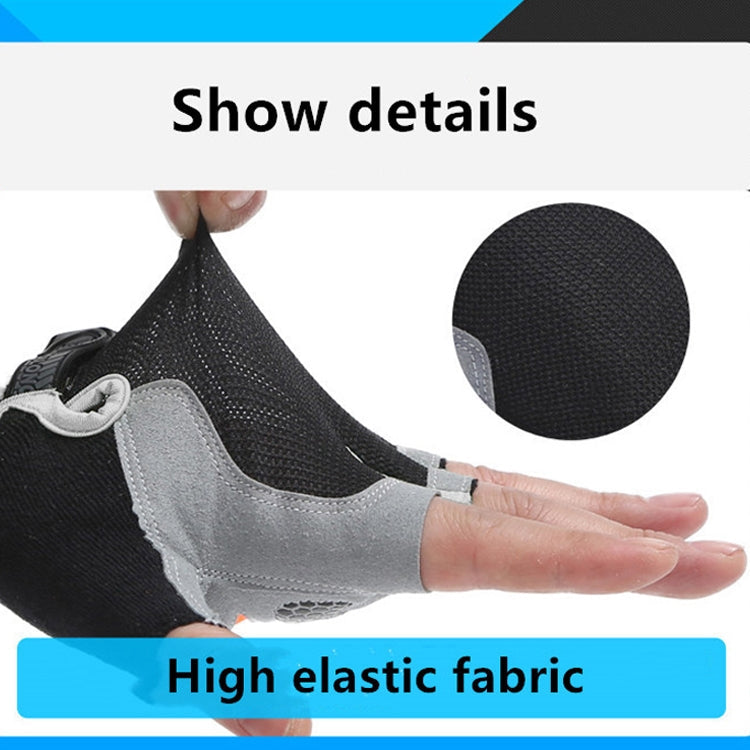 Summer Men Women Fitness Gloves Gym Weight Lifting Cycling Yoga Training Thin Breathable Antiskid Half Finger Gloves, S, L, XL, M