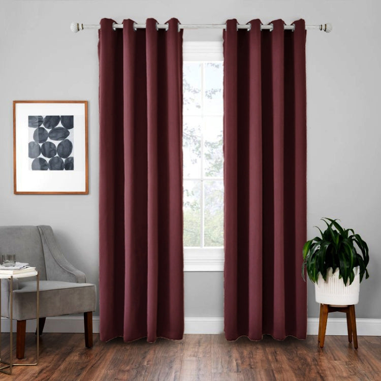 High-precision Curtain Shade Cloth Insulation Solid Curtain, 42x84 Inch（107x213CM）