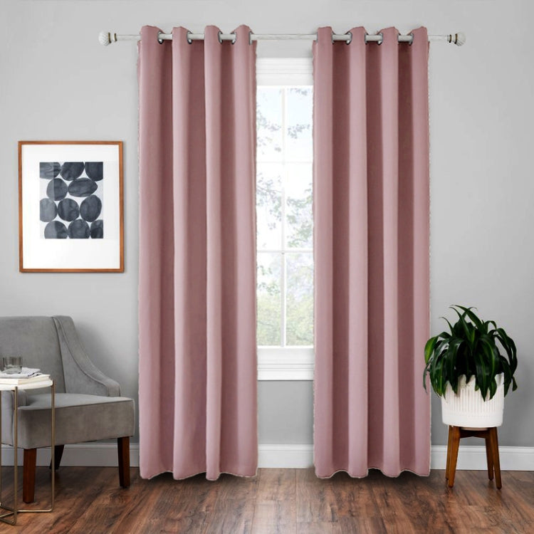 High-precision Curtain Shade Cloth Insulation Solid Curtain, 52x84（132x213）, 52x95 Inch（132x240CM）