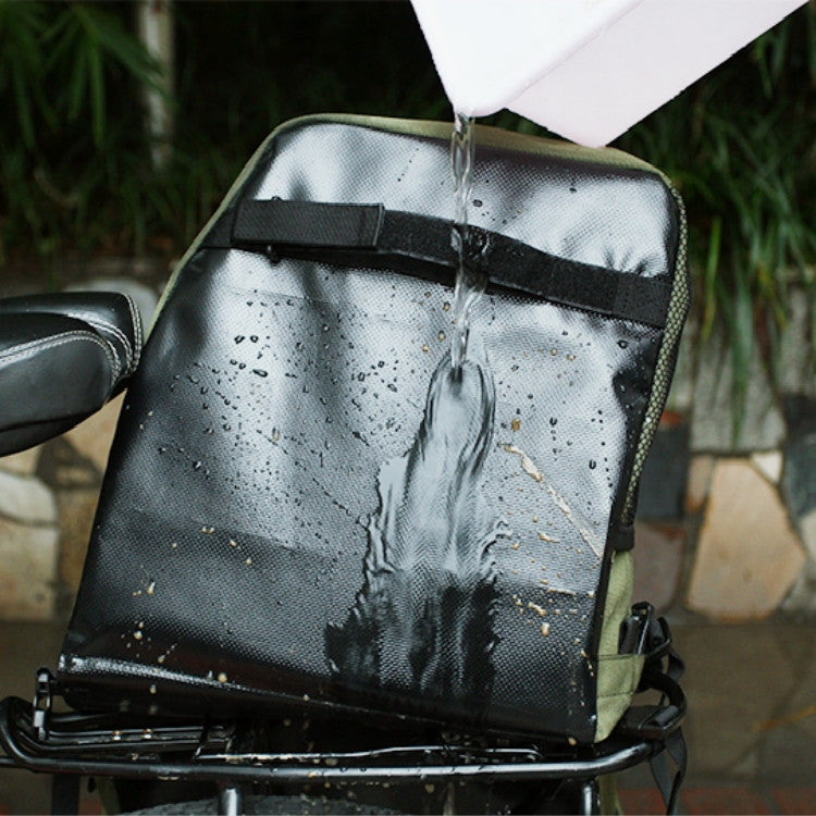 ROSWHEEL Bicycle Back Pack, Style:Black