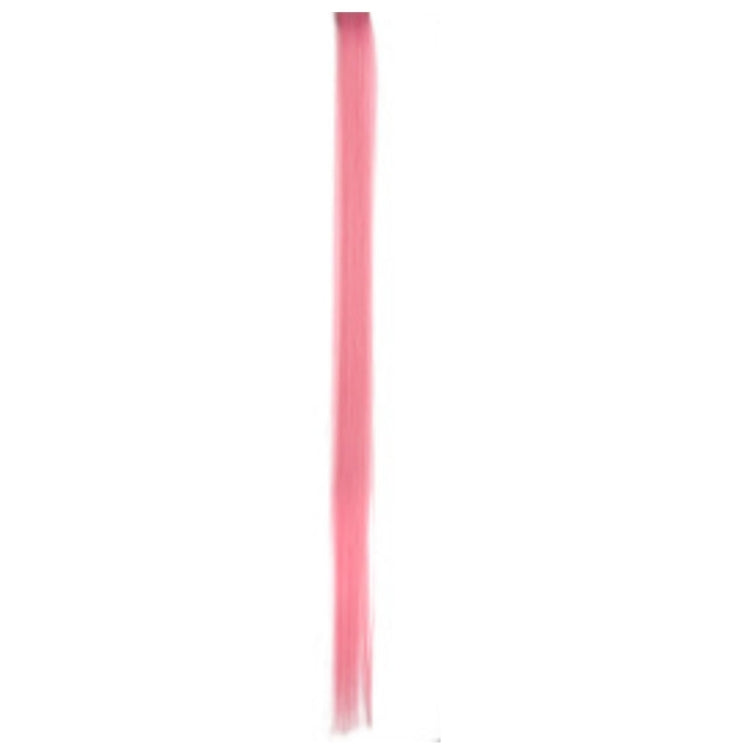 10 PCS Chemical Fiber Wig One-Step Gradient Color Single Card Wig, Stretched Length:24inches(47#)