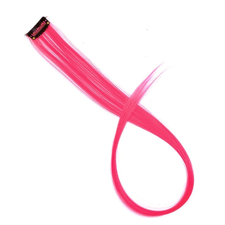 10 PCS Chemical Fiber Wig One-Step Gradient Color Single Card Wig, Stretched Length:24inches(36#)