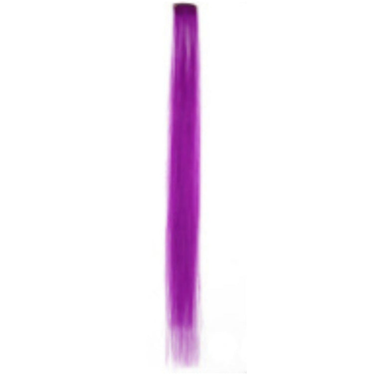 10 PCS Chemical Fiber Wig One-Step Gradient Color Single Card Wig, Stretched Length:24inches(29#)