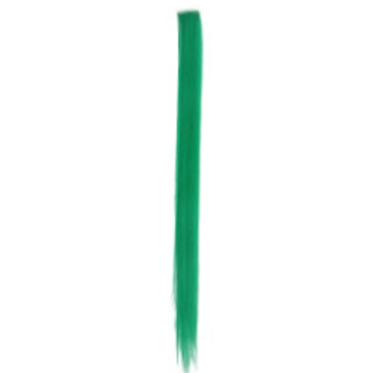 10 PCS Chemical Fiber Wig One-Step Gradient Color Single Card Wig, Stretched Length:24inches(35#)