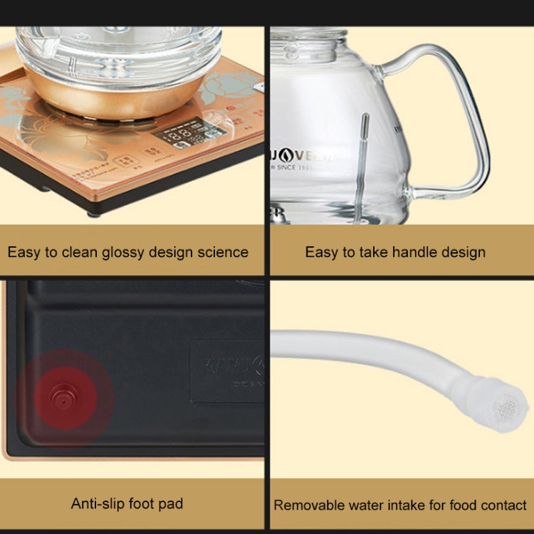 KAMJOVE H7 Yongquan Type Tea Art Stove Automatic Water Heating Electric Kettle, Specification:CN Plug