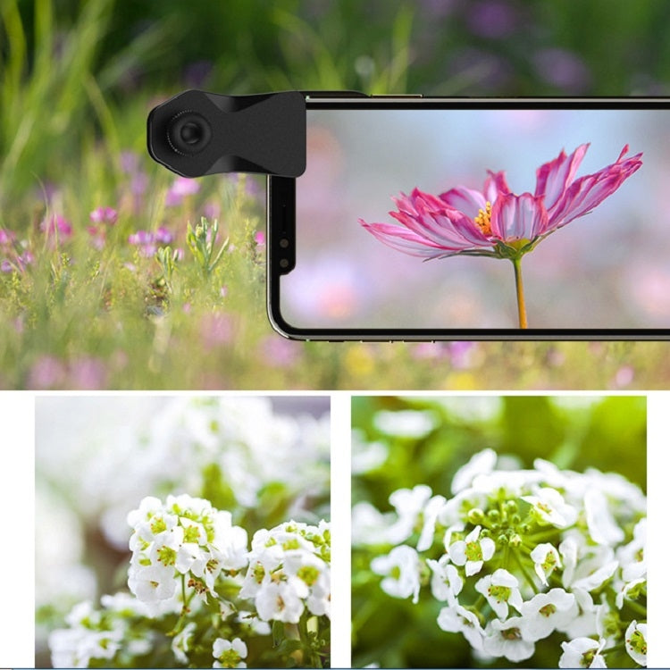 APEXEL APL-DG11 11 in 1 Multifunctional Fisheye Wide-angle Macro Polarized Starlight Gradient Filter Set Universal Mobile Phone Lens Set
