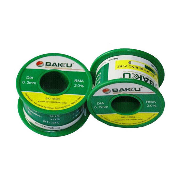 BAKU High-purity Low-temperature Solder Wire 63 Degrees Celsius No-clean Tin Wire(BK-10004 0.4mm)
