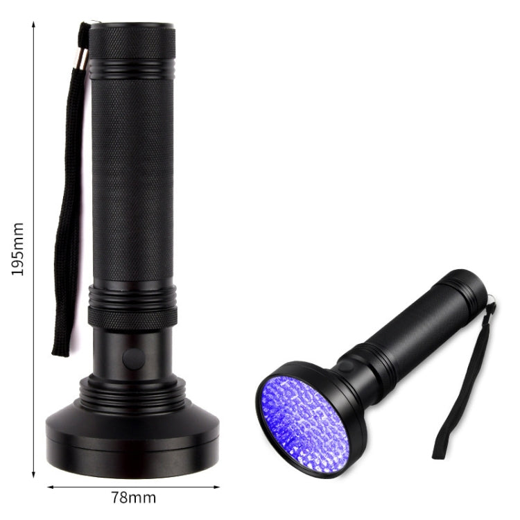 Purple Flashlight Scorpion Fluorescent Detection Lamp Money Detector Lamp Outdoor Lamp, Specification:Single without Battery