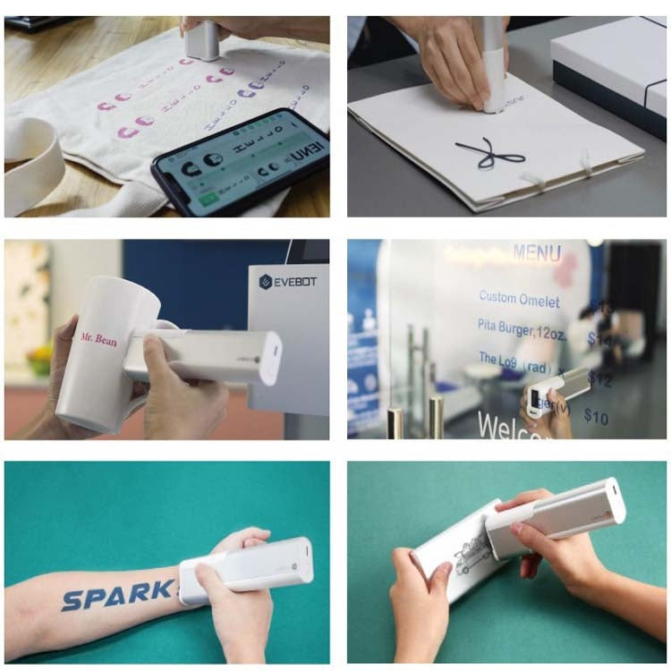 EVEBOT Portable Diy Tattoo Machine Inkjet Pen Mini Printer