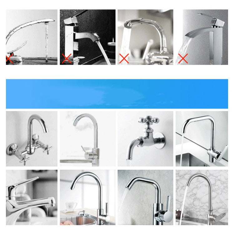 Zoosen Electric Hot Water Faucet Connection Type Instant Hot Water Faucet EU Plug, Style:White