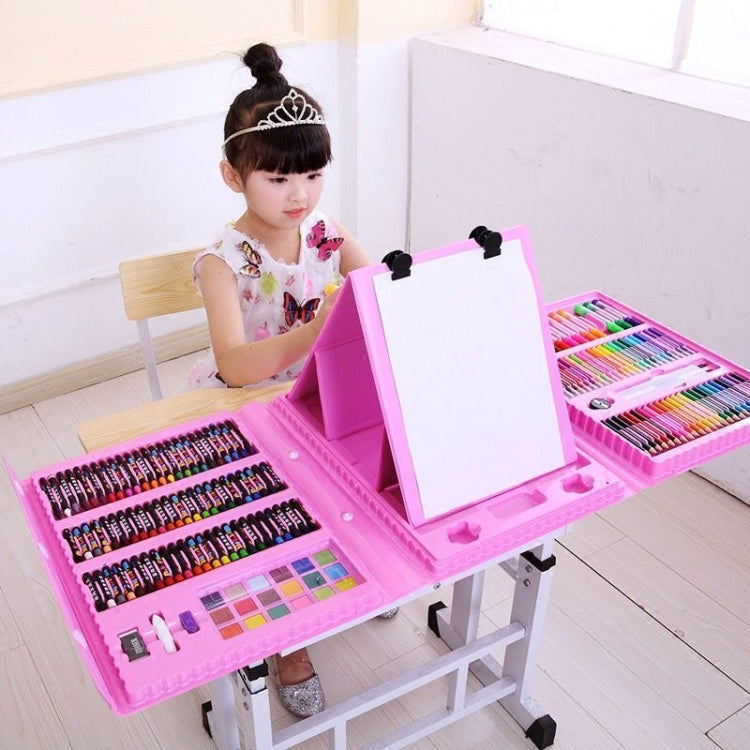 176 In 1 Painting Gift Box Art Supplies Painting Set For Children(Red)