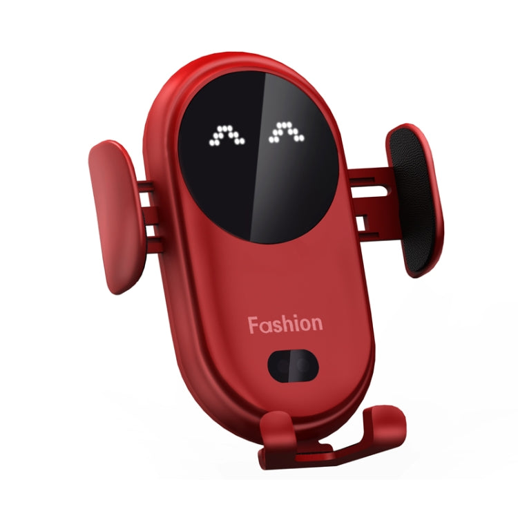 S11 Smart Infrared Sensor Car Wireless Charger, Colour: Red