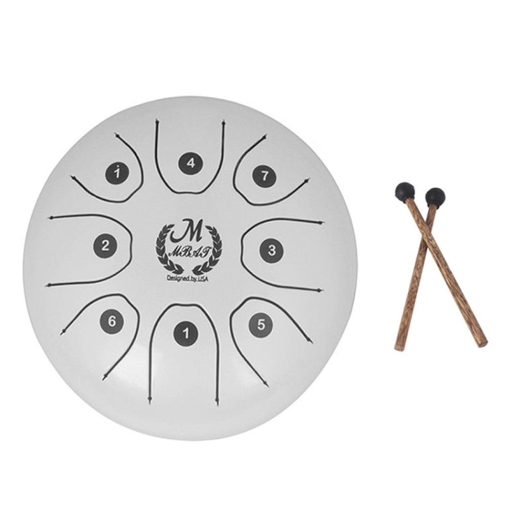 MEIBEITE 5.5-Inch C-Tune Sanskrit Drum Steel Tongue Empty  Worry-Free Drum, MEIBEITE Blue, MEIBEITE Green, MEIBEITE White, MEIBEITE Red, MEIBEITE Black, MEIBEITE Golden, MEIBEITE Purple