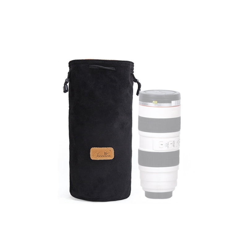S.C.COTTON Liner Shockproof Digital Protection Portable SLR Lens Bag Micro Single Camera Bag, Square Khaki L, Square Blue L, Square Gray L, Square Brown L, Square Black L, Square Khaki M, Square Blue M, Square Gray M, Square Brown M, Square Black M    ...