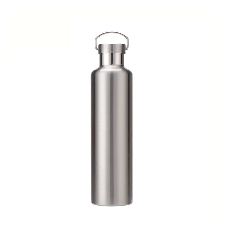 304 Vacuum Stainless Steel Vacuum Flask Double-Layer Large-Capacity Outdoor Water Bottle Mountaineering Sports Bottle, 500ml, 600ml, 750ml, 1000ml