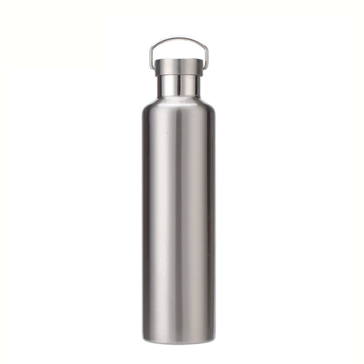 304 Vacuum Stainless Steel Vacuum Flask Double-Layer Large-Capacity Outdoor Water Bottle Mountaineering Sports Bottle, 500ml, 600ml, 750ml, 1000ml