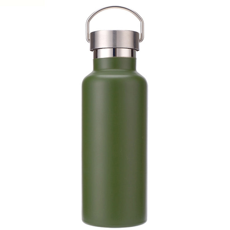 304 Vacuum Stainless Steel Vacuum Flask Double-Layer Large-Capacity Outdoor Water Bottle Mountaineering Sports Bottle, 500ml, 600ml, 750ml, 1000ml