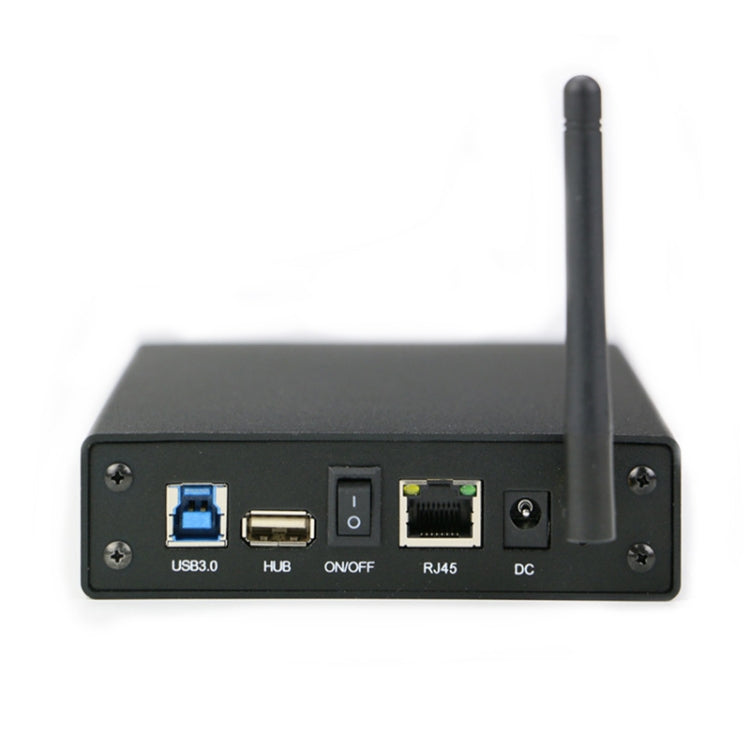Blueendless 3.5 inch Mobile Hard Disk Box WIFI Wireless NAS Private Cloud Storage( EU Plug)