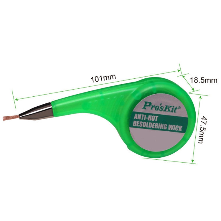 ProsKit Anti-Scalding Tin Suction Wire Tin Suction Tape DP-033A 2mx1.5mm
