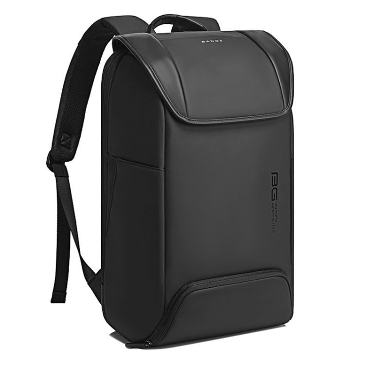 BANGE Men Anti-Theft Backpack Waterproof Large-Capacity Backpack Computer Bag(Black)