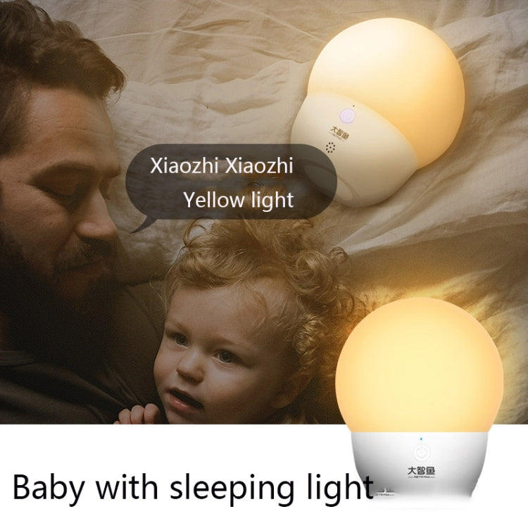 INETFISH DZY2021 Voice Smart Night Light Bedroom LED Eye Protection Desk Lamp Wireless Remote Control Bedside Lamp(Night Pearl Off-line Voice)