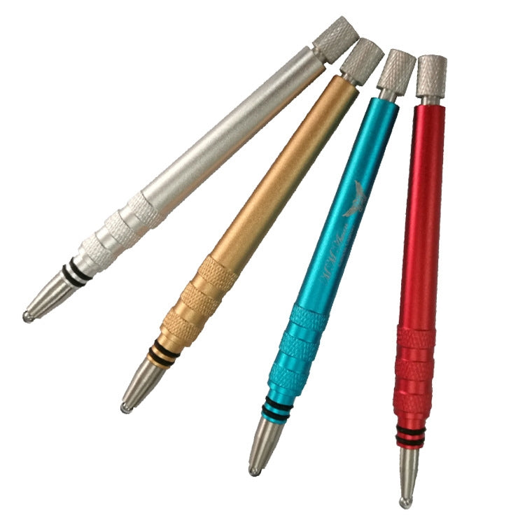 MM VWAN Magic Hairdressing Eyebrow Trimming Engraving Pen Scoring Stainless Steel Razor(Silver)