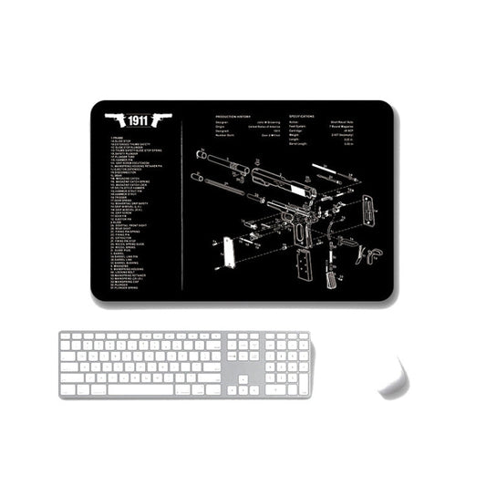 2 PCS Heat Transfer Non-Slip Single-Sided Office Gaming Mouse Pad, 2mm, 3mm