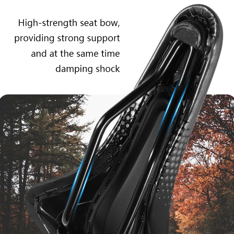 WEST BIKING YP0801117 Bike Cushion Riding Comfort Road Car Mountain Bike Seat Cushion Accessories, Size: Free Size(Black Red)