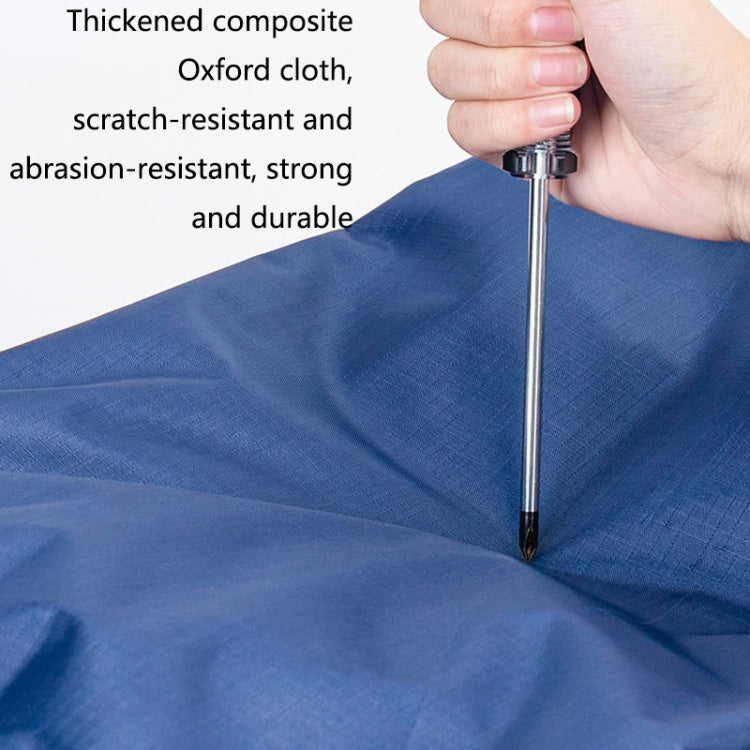 weekeight Clothing Quilt Storage Bag Household Moving  Luggage Organizer Bag, Colour: Navy Large