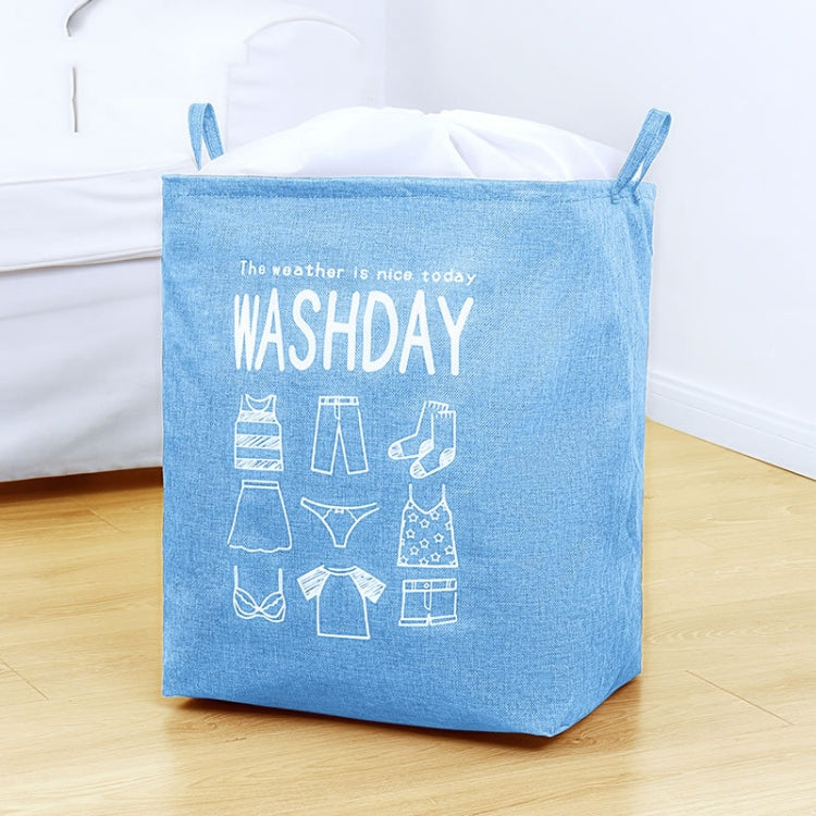 weekeight Clothing Quilt Storage Bag Household Moving  Luggage Organizer Bag, Colour: Light Blue