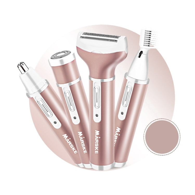 MARSKE Safe Hair Removal Electric Hair Removal Device For Women(USB Rose Gold)