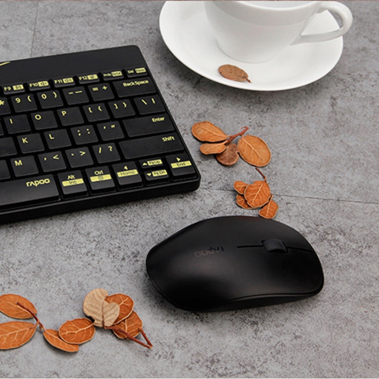 Rapoo M200G 1300 DPI 3 Keys Silent Wireless Mouse(White)