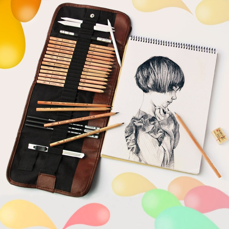 29 PCS / Set MARCO Beginner Sketch Set Sketching Tools, MARCO Sketch Set